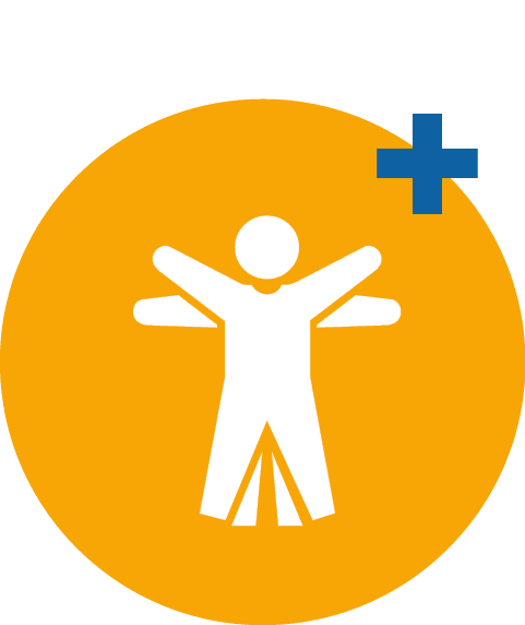 Improved ergonomics Icon