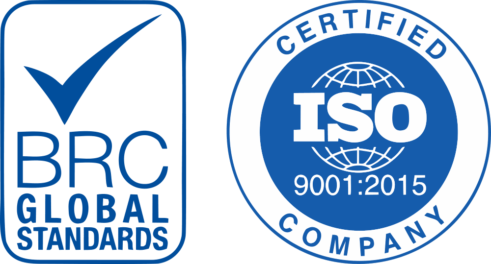 BRC global standards and ISO 9001 2015 Certifications